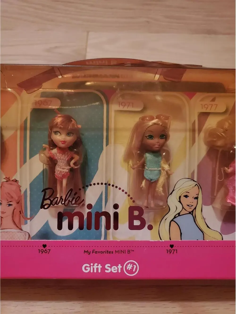 Vintage Barbie mini B Gift Set #1